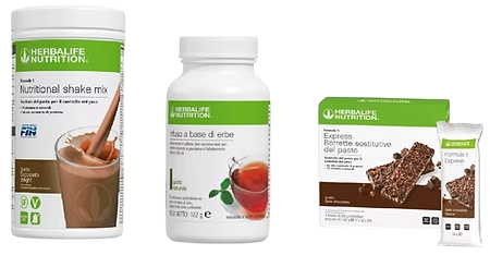 KIT SOSTITUZIONE PASTO + INFUSO DI ERBE 102G+ BOX BARRETTE PROTEICHE